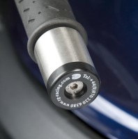 Závaží R&G Racing do řidítek pro motocykly APRILIA RS125 (´06-), černá (pár)